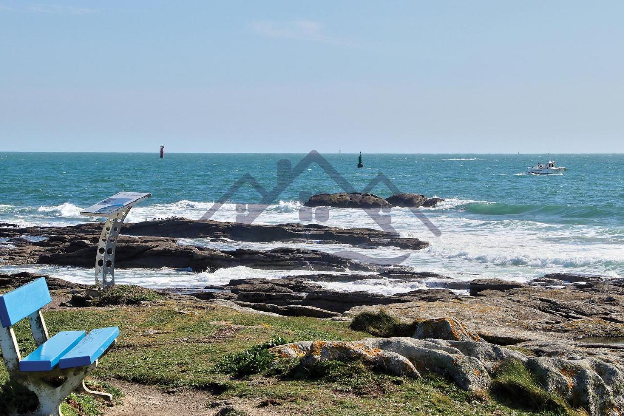 Localise - A06 - Entierement De Plain-Pied Avec Petite Vue Mer - Donnant Sur La Piscine Et Le Jardin - Wifi Inclus - Draps Inclus - Guilvinec 외부 사진