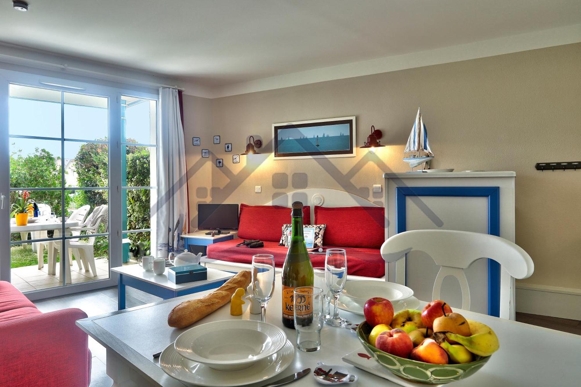 Localise - A06 - Entierement De Plain-Pied Avec Petite Vue Mer - Donnant Sur La Piscine Et Le Jardin - Wifi Inclus - Draps Inclus - Guilvinec 외부 사진